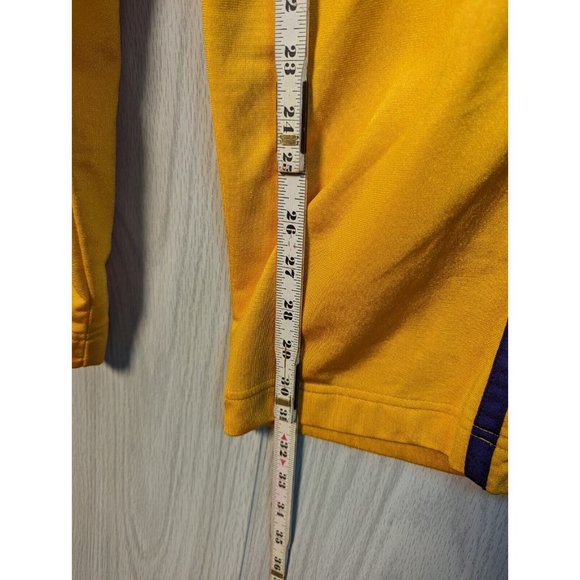 Vintage Y2K Nike Team Men’s Large Gold Snap Tear Away Basketball Sweatpants - Picture 10 of 12